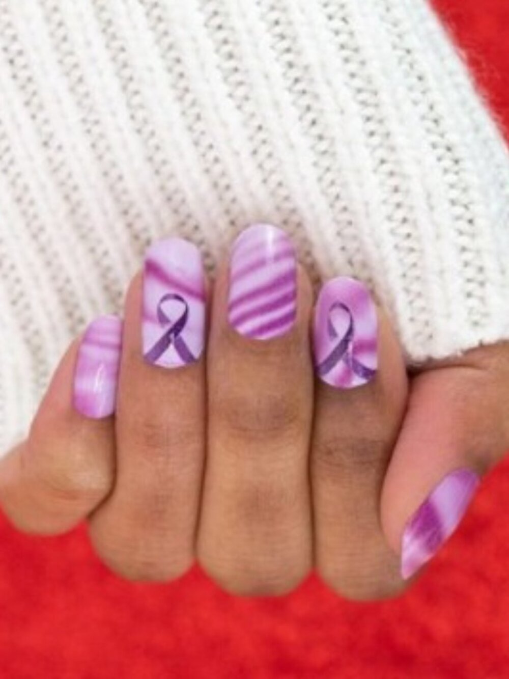 Brave and‎ Beautiful - Color Street Nail Polish Strips Retired Awareness Set